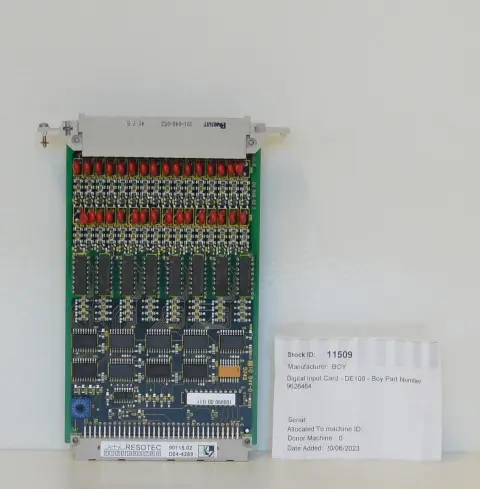 BOY Digital Input Card DE100 9626464