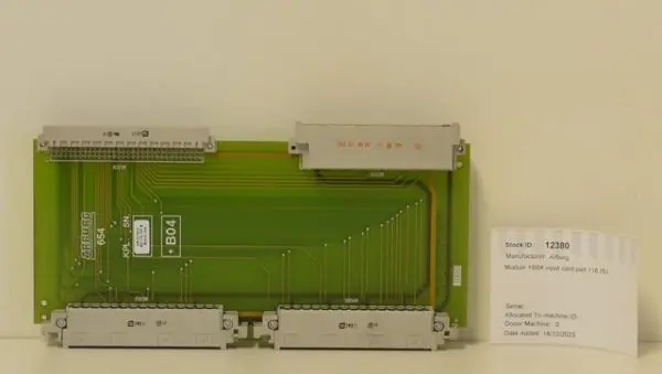 Arburg 221K Module +B04 Input Card Part 116.761