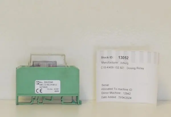 C10-K409 152.921 Dosing Relay