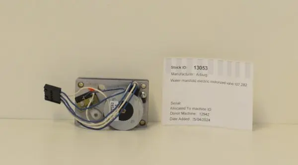 Water Manifold Electric Motorized Valve 107.282