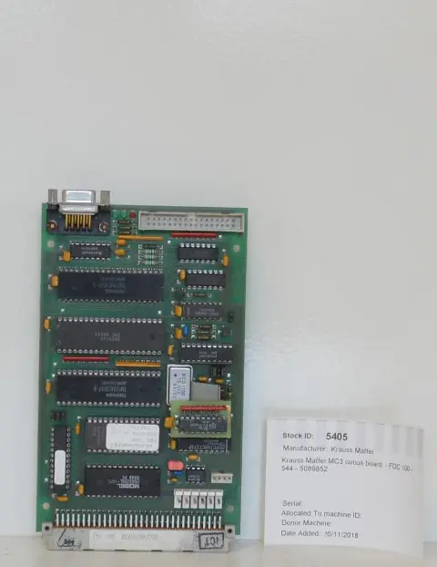 Krauss Maffei MC3 Circuit Board - FDC 100 - 544 - 5089852