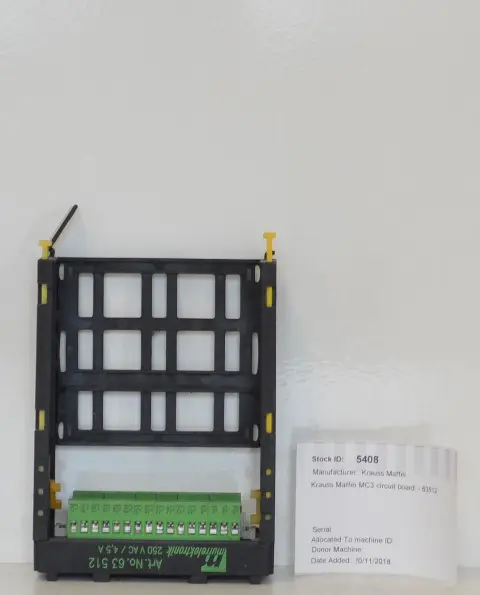 Krauss Maffei MC3 Circuit Board - 63512
