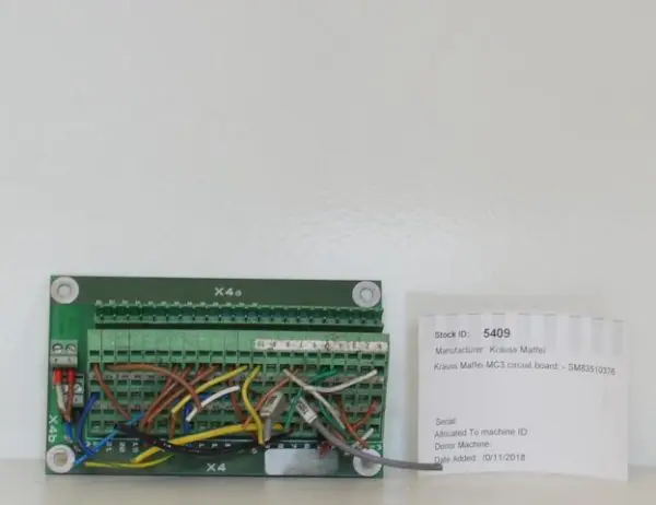 Krauss Maffei MC3 Circuit Board - SM83510376