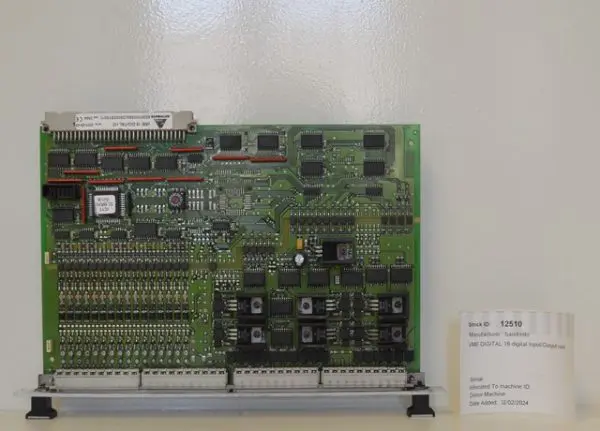Sandretto VME DIGITAL 16 Input/Output Card