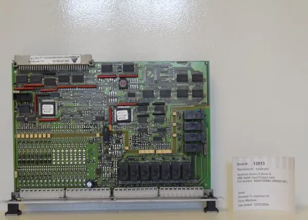 Sandretto Series 9 Nove S VME Digital Input/Output Card