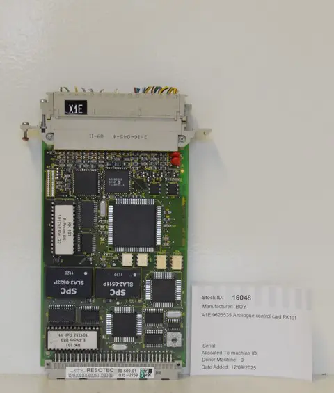 BOY A1E 9626535 Analogue control card RK101