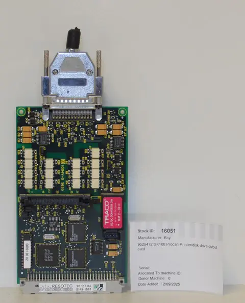 BOY 9626472 SK100 Procan Printer/disk drive output card