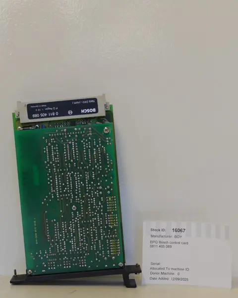 BOY EPQ Bosch control card 0811 405 089