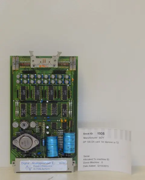 BOY DP 100 DA card  for dipronic or T2