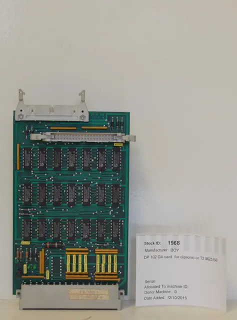BOY DP 102 DA card  for dipronic or T2 9625190