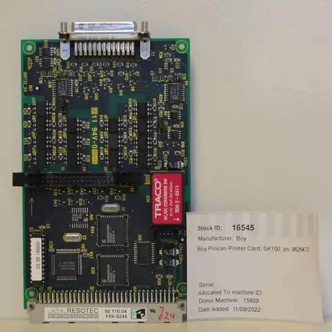 Boy Procan Printer Card, SK100, pn: 9626472