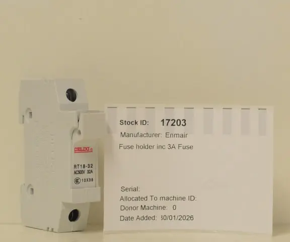 Fuse holder inc 3A Fuse