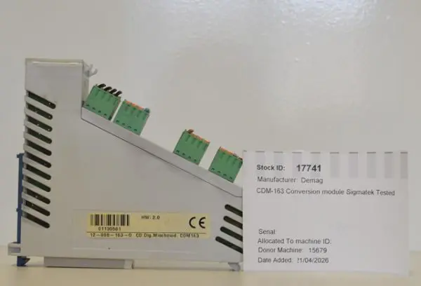 Demag CDM-163 Conversion module Sigmatek Tested