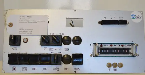 BOY Push button top panel and timer board complete
