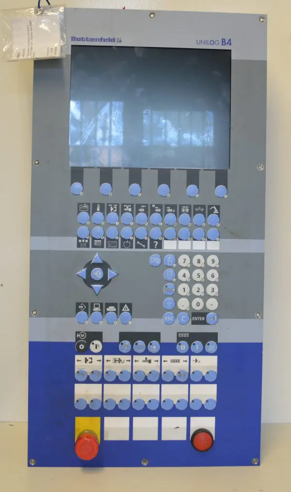 Wittmann Battenfeld B4 Main screen and panel including processor , Terminal B4 High TFT B&R incl. display and B&R 5D5500.47 keyboard.