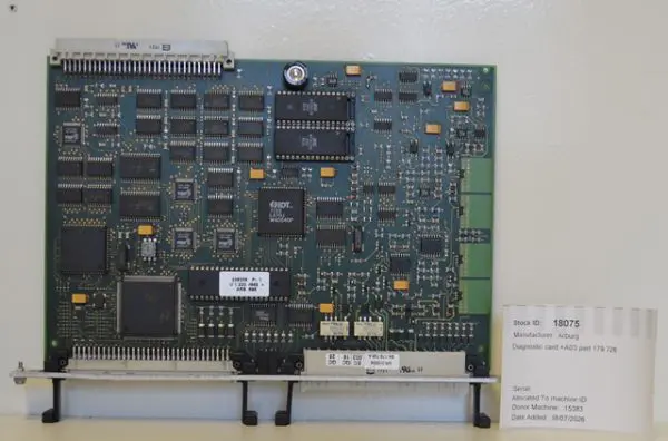 Arburg Diagnostic card +A03 part 179.726