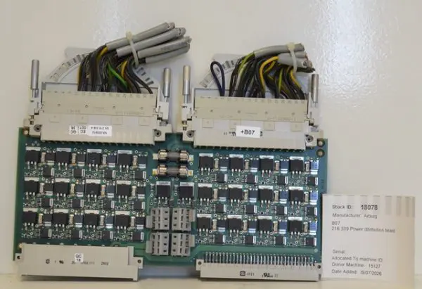 Arburg B07 216.339 Power distribution board