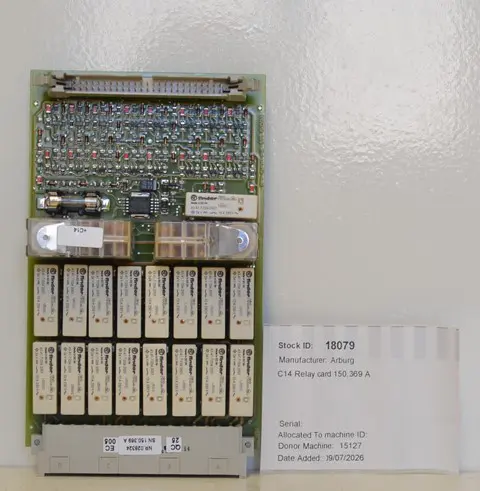 Arburg C14 Relay card 150.369 A