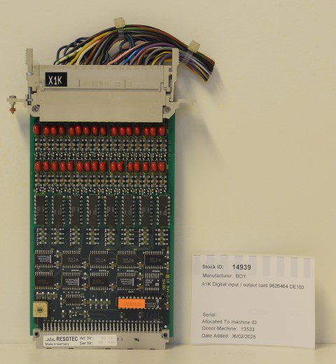 BOY A1K Digital Input / Output Card 9626464 DE100