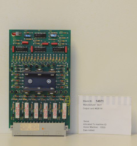 BOY Dipronic Output Card 9626191
