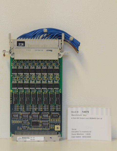BOY A1N/A1M Output Card 9626465 DA110