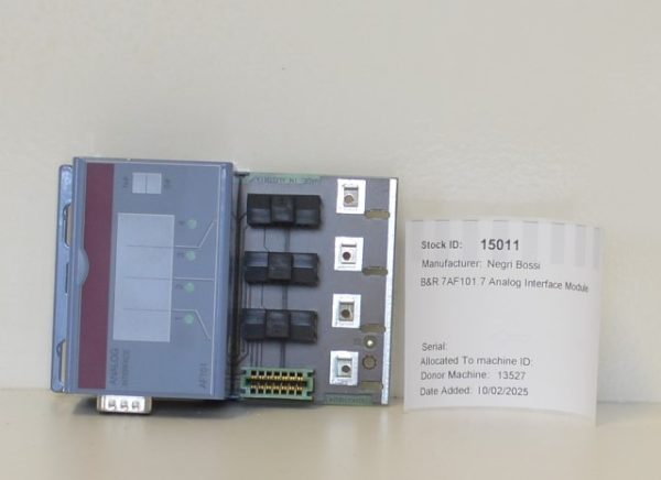 Negri Bossi B&R 7AF101.7 Analog Interface Module