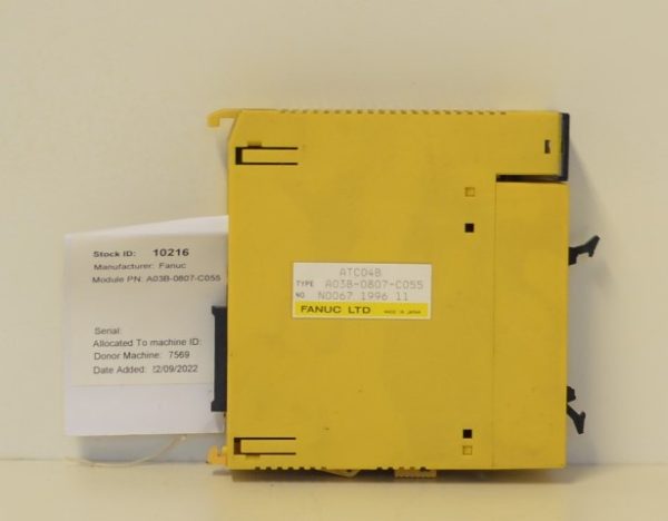 FANUC Roboshot 100C Module PN: A03B-0807-C055