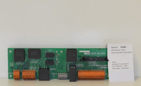 FANUC Roboshot 100C A20B-1007-0010 Circuit Board