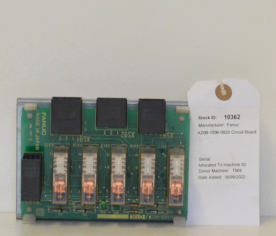 FANUC Roboshot 100C A20B-1006-0820 Circuit Board