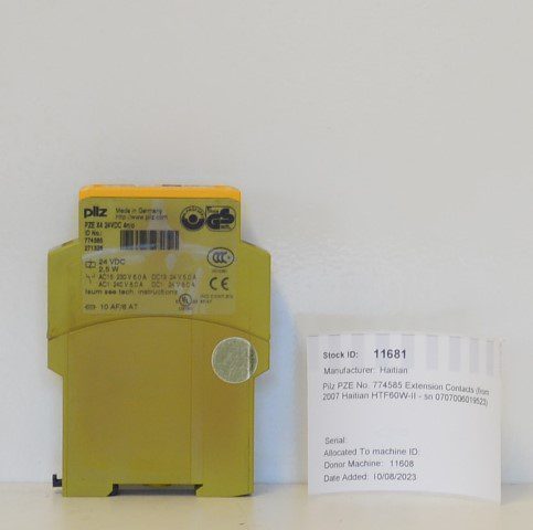 Haitian Pilz PZE No. 774585 Extension Contacts