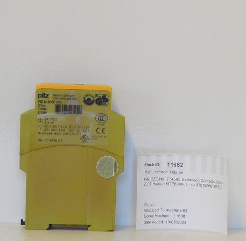 Haitian Pilz PZE No. 774585 Extension Contacts