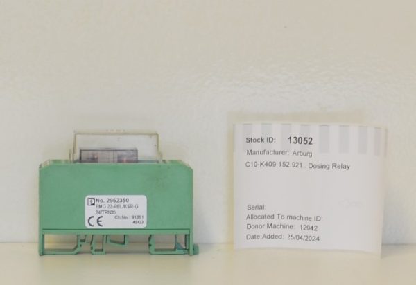 Arburg C10-K409 152.921 Dosing Relay