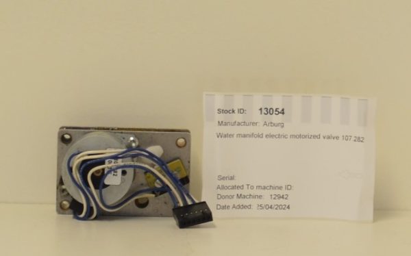 Arburg Water Manifold Electric Motorized Valve 107.282