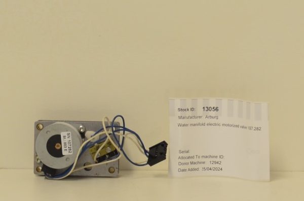 Arburg Water Manifold Electric Motorized Valve 107.282