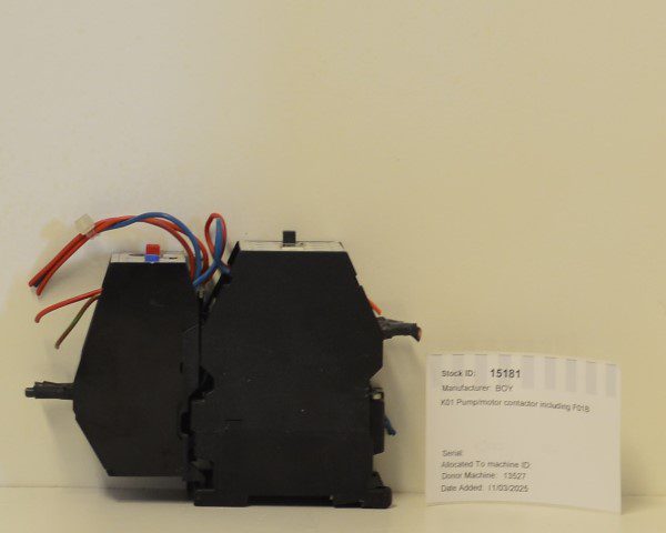 BOY K01 Pump/Motor Contactor Including F01B