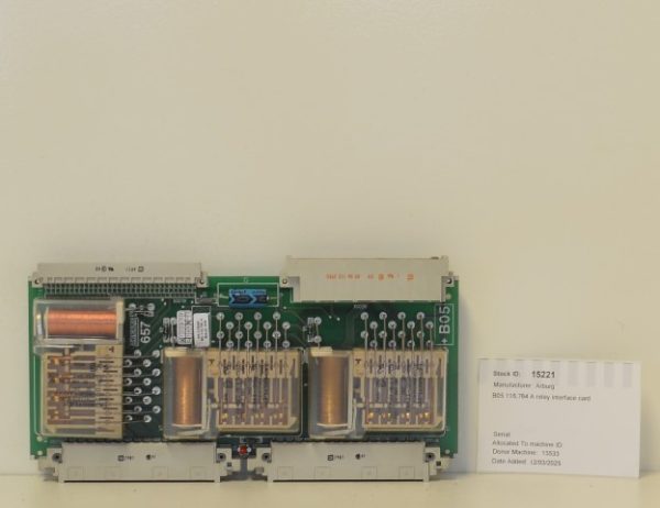 Arburg B05 116.764 A Relay Interface Card