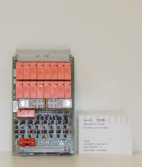 Arburg C14 Relay Card 150.369 A