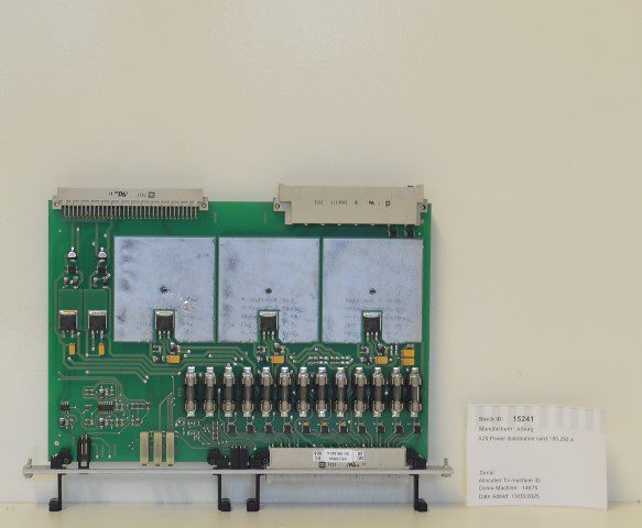 Arburg A29 Power Distribution Card 185.2933 A