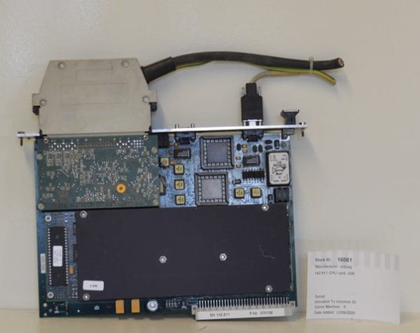 Arburg 142.811 CPU card. A09