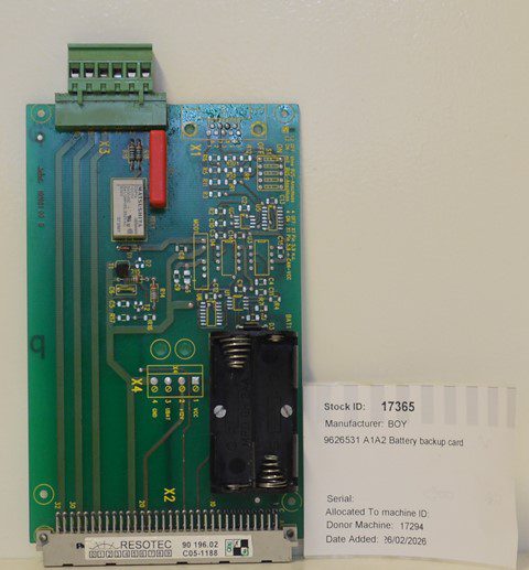 BOY 9626531 A1A2 Battery backup card