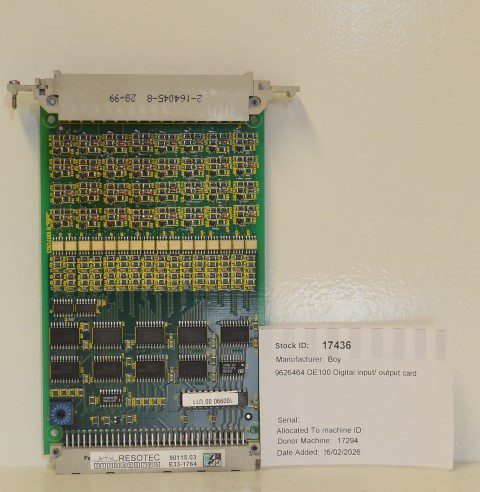 9626464 DE100 Digital input/ output card