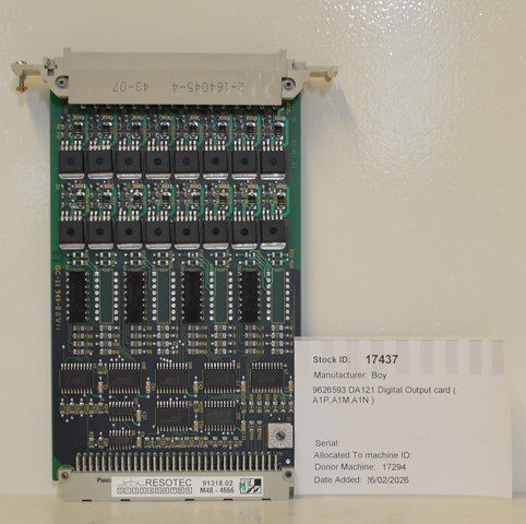 9626593 DA121 Digital Output card ( A1P,A1M,A1N )