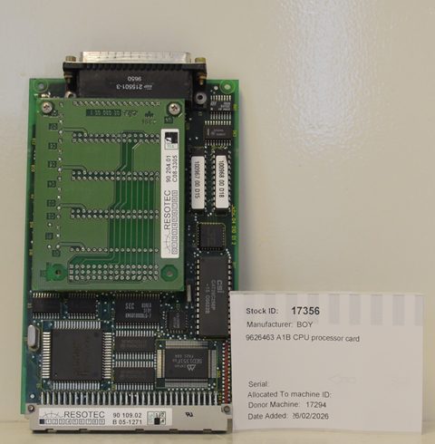 BOY 9626463 A1B CPU processor card