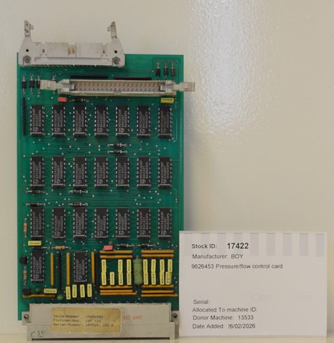 BOY 9626453 Pressure/flow control card