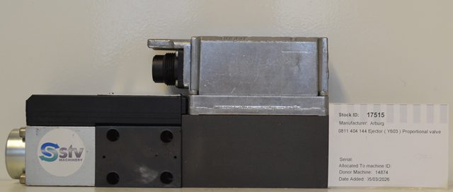 0811 404 144 Ejector ( Y603 ) Proportional valve