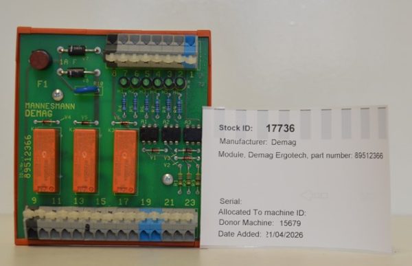 Module, Demag Ergotech, part number: 89512366