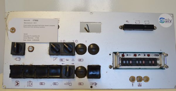 BOY Push button top panel and timer board complete