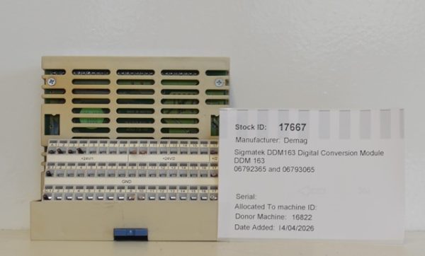 Sigmatek DDM163 Digital Conversion Module DDM 163 06792365 and 06793065