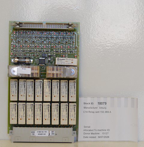 Arburg C14 Relay card 150.369 A