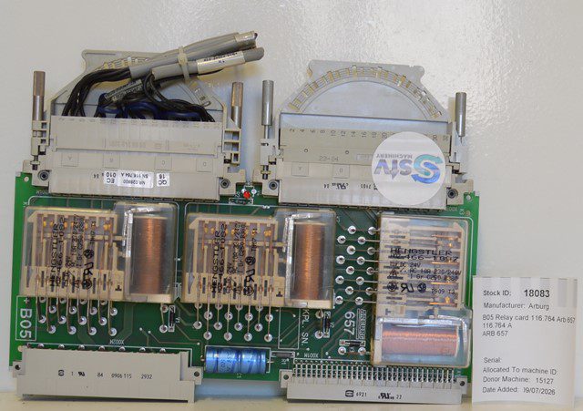 Arburg B05 Relay card 116.764 Arb 657 116.764 A ARB 657